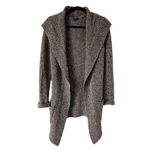 Theory Dania Granito Wool Cashmere Blend Long Cardigan Sz. SP